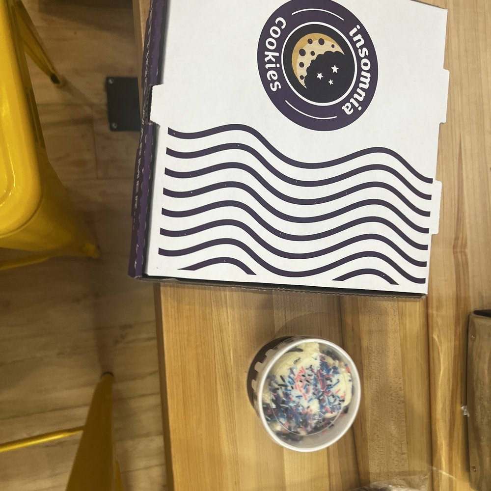 Insomnia Cookies - The packaging. - Desserts Near Me - College Park, Maryland