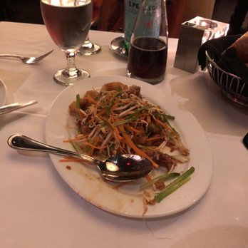 Ocean Prime - Calamari in a light Thai style sauce. Delicious and enough to share. - Seafood Near Me - Boston, Massachusetts