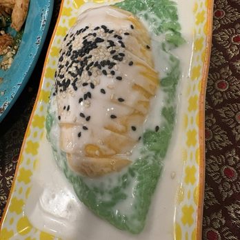 Basil Cafe Thai Cuisine - G1. Mango Sticky Rice (seasonal) - Thai Near Me - St Paul, Minnesota Basil Cafe Thai Cuisine - G1. Mango Sticky Rice (seasonal) - Thai Near Me - St Paul, Minnesota