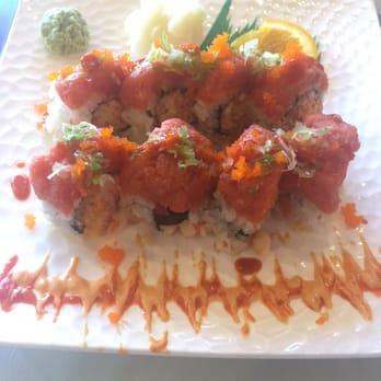 Roll Roll - Firecracker- crab. Scallop, spicy tuna. Delicious. Must try. - Japanese Near Me - Los Angeles, California Roll Roll - Firecracker- crab. Scallop, spicy tuna. Delicious. Must try. - Japanese Near Me - Los Angeles, California