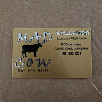 Blvck Cow - VIP Card from Neville that was on the table, however Ed NEVER paid attention nor gave us the proper greeting/service. - Cocktail Bars Near Me - Bowie, Maryland Blvck Cow - VIP Card from Neville that was on the table, however Ed NEVER paid attention nor gave us the proper greeting/service. - Cocktail Bars Near Me - Bowie, Maryland