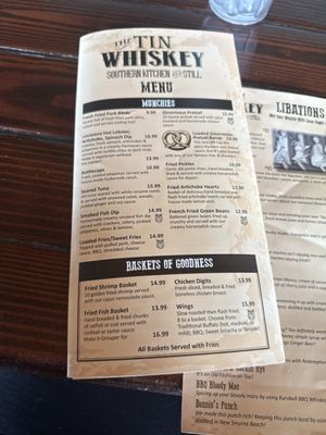 Menu photo 2 Tin Whiskey Southern Kitchen & Still Cocoa, FL Menu photo 2 Tin Whiskey Southern Kitchen & Still Cocoa, FL