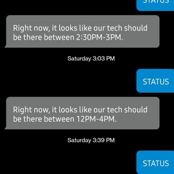 AT&T Store - The text messages stringing me along for almost 8 hours. Nobody ever showed or called. - Mobile Phones Near Me - Montrose, Colorado