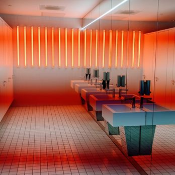 POST Houston - 2nd Floor Luminated Bathrooms - Music Venues Near Me - Houston, Texas POST Houston - 2nd Floor Luminated Bathrooms - Music Venues Near Me - Houston, Texas