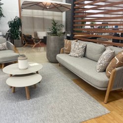 Avila sofa, lounge chair and tables