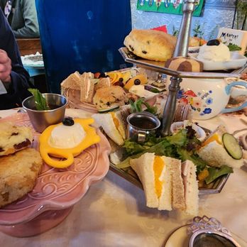 Lovejoy's Tea Room - Look at that spread - British Near Me - San Francisco, California