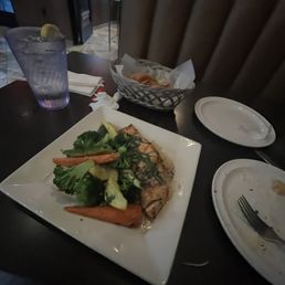 Grilled salmon Grilled salmon