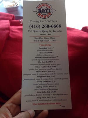 Menu photo 8 Indian Roti House Toronto, ON