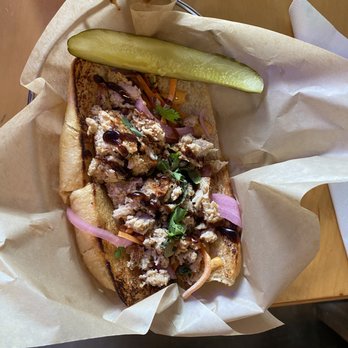 Martindale River Cafe and Mercantile - Chicken Bahnmi - Cafes Near Me - Martindale, Texas Martindale River Cafe and Mercantile - Chicken Bahnmi - Cafes Near Me - Martindale, Texas