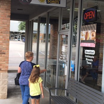 Daylight Donuts - Mrs. Texas and one of our granddaughters :-) - Donuts Near Me - Georgetown, Texas