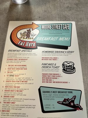 Menu photo 1 Moore Street Café Richmond, VA Menu photo 1 Moore Street Café Richmond, VA