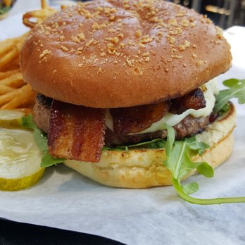 Yard House - KUROBUTA PORK BURGER [$12.95, 3.5 stars], view 1 of 2 - New American Near Me - Oxnard, California