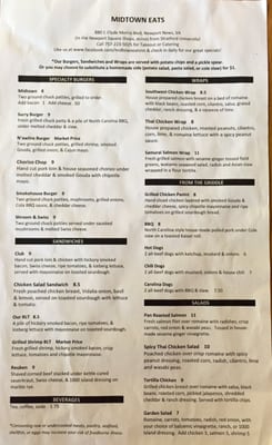 Menu photo 6 Midtown Eats Newport News, VA