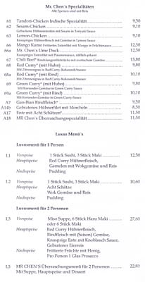 Menu photo 2 Mr. Chen Vienna, 9