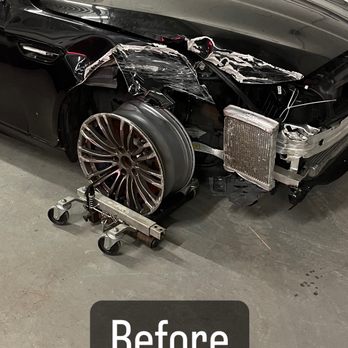 Keep Up Collision - 2014 BMW M5 in for heavy collision repair! This is how the car was brought to us - Body Shops Near Me - Oceanside, New York Keep Up Collision - 2014 BMW M5 in for heavy collision repair! This is how the car was brought to us - Body Shops Near Me - Oceanside, New York