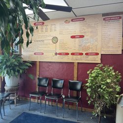 Pizza House - Entrance and menu