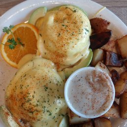 They have 5 types of Benedict choices