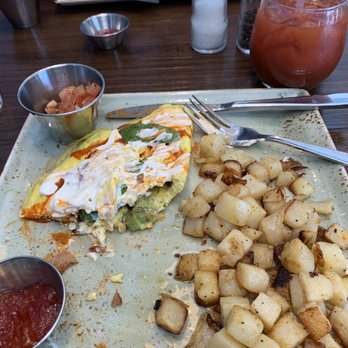 First Watch - A no-taste omelette and oily undercooked potatoes. Sigh. - Breakfast & Brunch Near Me - Pearland, Texas First Watch - A no-taste omelette and oily undercooked potatoes. Sigh. - Breakfast & Brunch Near Me - Pearland, Texas
