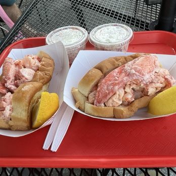 SJ’s Sea Shack - Lobster rolls with mayo, side of 'slaw - Seafood Near Me - Boothbay Harbor, Maine SJ’s Sea Shack - Lobster rolls with mayo, side of 'slaw - Seafood Near Me - Boothbay Harbor, Maine