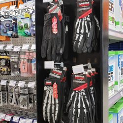 Auto Zone - Gloves with Skeleton bones motif