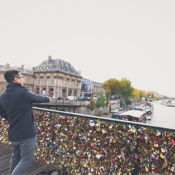 Le Pont des Arts - & then he threw away the keys - Landmarks & Historical Buildings Near Me - Paris, 75