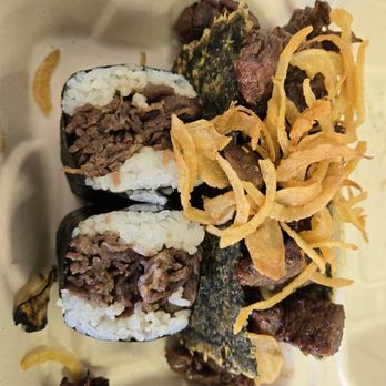Yelp Elite Experience: Musubi Square - Bulgogi BBQ musubi and korean BBQ short ribs musubi taco - Yelp Events Near Me - Anaheim, California Yelp Elite Experience: Musubi Square - Bulgogi BBQ musubi and korean BBQ short ribs musubi taco - Yelp Events Near Me - Anaheim, California