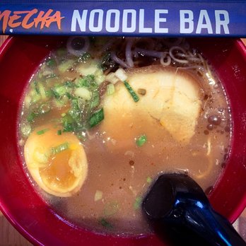 Mecha Noodle Bar - Tonkotsu Ramen soup - Ramen Near Me - Fairfield, Connecticut