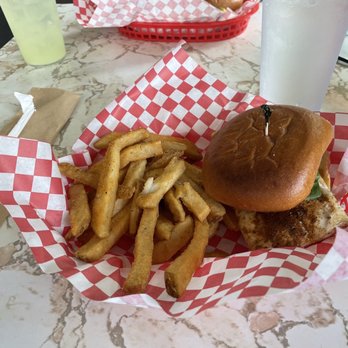Boat House Grill - Blackened Mahi Mahi sandwich - Burgers Near Me - Hartwell, Georgia Boat House Grill - Blackened Mahi Mahi sandwich - Burgers Near Me - Hartwell, Georgia