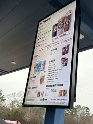 Menu photo 2 7 Brew Coffee Mableton, GA