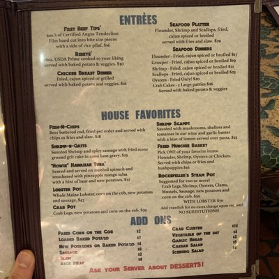 Menu photo 6 Rockefellers Raw Bar North Myrtle Beach, SC Menu photo 6 Rockefellers Raw Bar North Myrtle Beach, SC