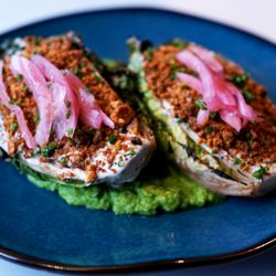 Blue LLama Jazz Club - Grilled Baby Gem Lettuces