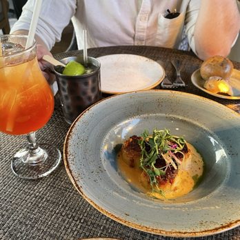 Tidepools - Polenta Crusted Scallops - Hawaiian Near Me - Poipu, Hawaii