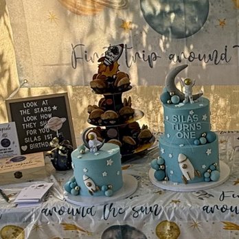 Cre8ive Cake and Candy - Space theme cake - Desserts Near Me Cre8ive Cake and Candy - Space theme cake - Desserts Near Me