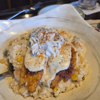 Drunken Jack's Restaurant & Lounge - Trigger fish on parmesan risotto - Bars Near Me - Murrells Inlet, South Carolina