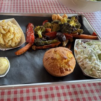 Double Barrel BBQ - Veggie Sides Plate - Barbeque Near Me - Sedro-Woolley, Washington Double Barrel BBQ - Veggie Sides Plate - Barbeque Near Me - Sedro-Woolley, Washington
