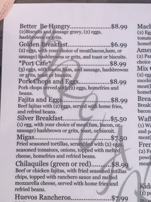 Menu photo 5 Port Cafe Freeport, TX