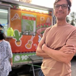 Getting tacos for my partner's birthday