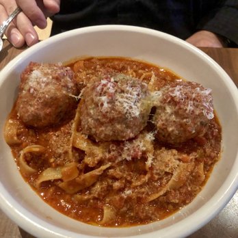 North Italia - Spaghetti Bolognese with meatballs - Pizza Near Me - Las Vegas, Nevada