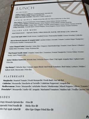 Menu photo 8 Alter Ego Tempe Tempe, AZ