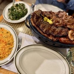 El Chivito D’ Oro - Parrillada for 2, it's more than enough for 2 people even if you're hungry. It's a lot of food