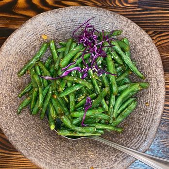 Dumpling Hours - String Beans Sauted with Garlic Sauce - Dim Sum Near Me - Walnut Creek, California