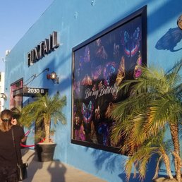Exterior outside entrance of Foxtail Lounge Bakersfield - Façade and front entrance to Foxtail is on the side street & not on Chester. - Bakersfield, California Exterior outside entrance of Foxtail Lounge Bakersfield - Façade and front entrance to Foxtail is on the side street & not on Chester. - Bakersfield, California