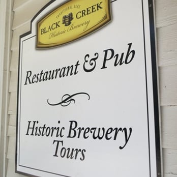 Black Creek Historic Brewery - sign for restaurant and pub - Breweries Near Me - Toronto, Ontario Black Creek Historic Brewery - sign for restaurant and pub - Breweries Near Me - Toronto, Ontario