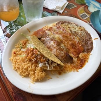 Casita Mexicana - Taco with enchilada. - Mexican Near Me - Hancock, New York Casita Mexicana - Taco with enchilada. - Mexican Near Me - Hancock, New York