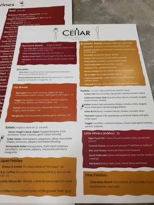 Menu photo 6 The Cellar Wine Bar and Kitchen South Bend, IN Menu photo 6 The Cellar Wine Bar and Kitchen South Bend, IN