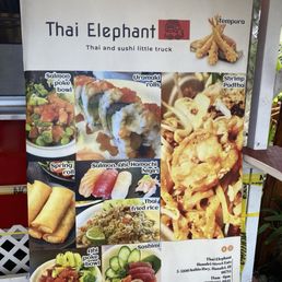 Some of their menu items Some of their menu items