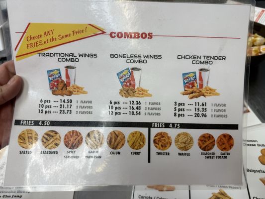 Menu photo 2 Crazy Mike's Wings Glendale, AZ