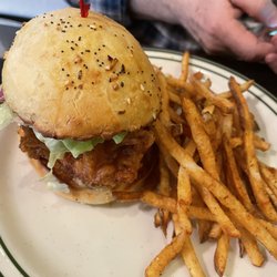 Little Brother - Batter-fried chicken sandwich