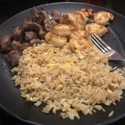 Black Angus Filet Mignon and Shrimp Hibachi Combination Dinner Black Angus Filet Mignon and Shrimp Hibachi Combination Dinner
