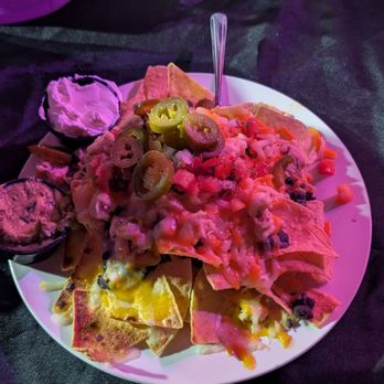 Hamburger Mary's - Long Beach - Nachos with chicken - Gay Bars Near Me - Long Beach, California